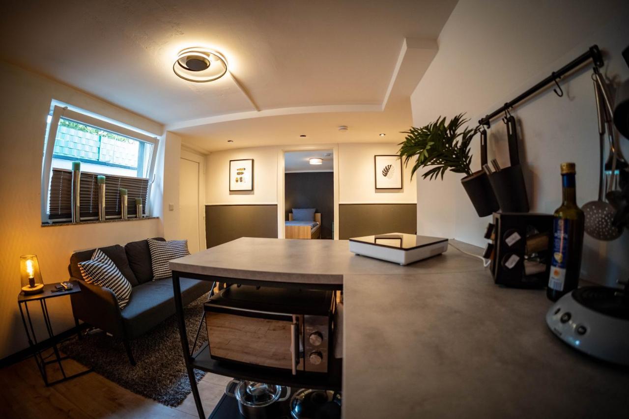 Gemuetliche 2-Zimmer Souterrain Wohnung デュッセルドルフ エクステリア 写真